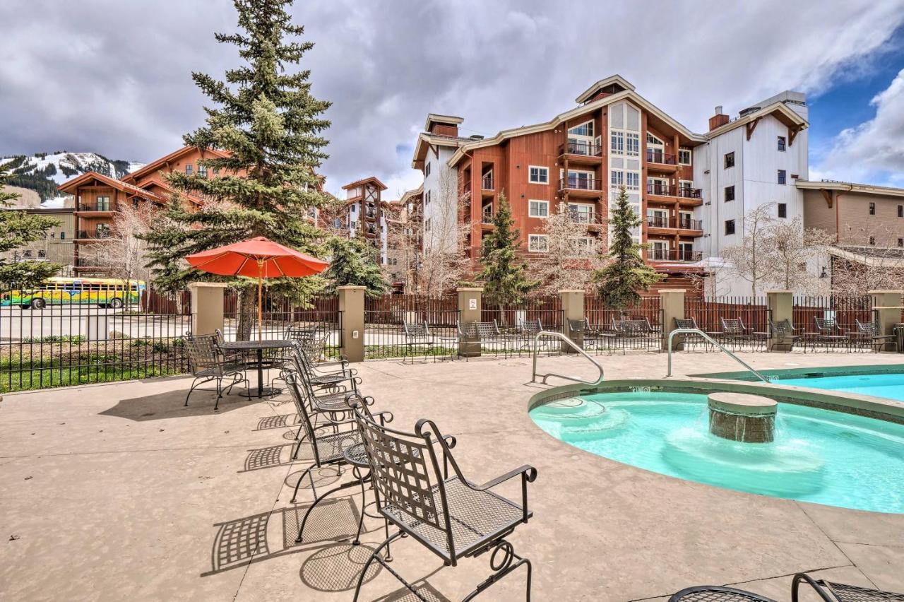 Idyllic Grand Lodge Condo Steps To The Cb Lifts! Mount Crested Butte Kültér fotó