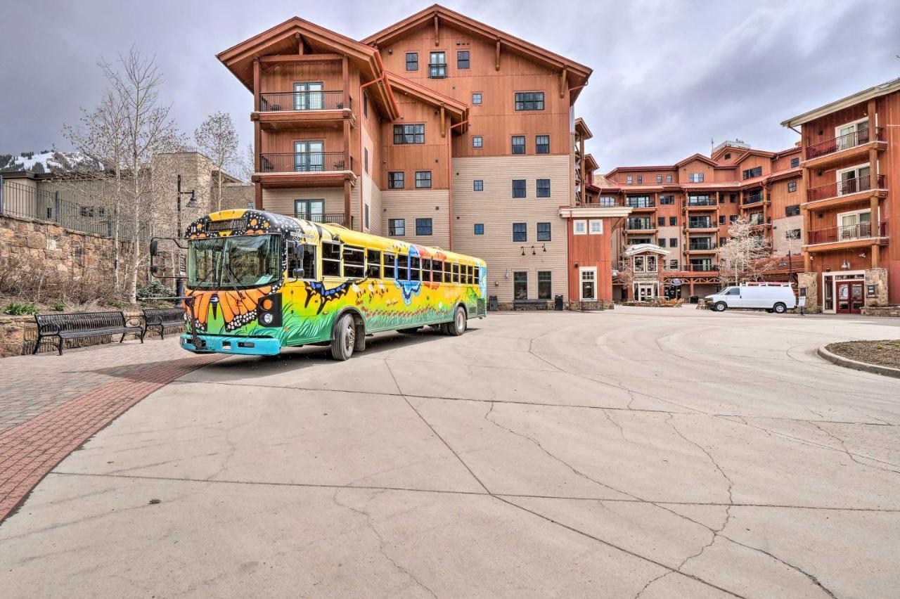 Idyllic Grand Lodge Condo Steps To The Cb Lifts! Mount Crested Butte Kültér fotó